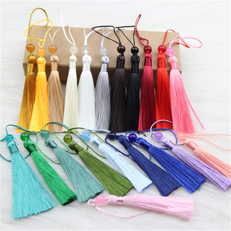 10pcs Polyester Silk Tassel Fr - Beaded Trim Fringe 评论和价格