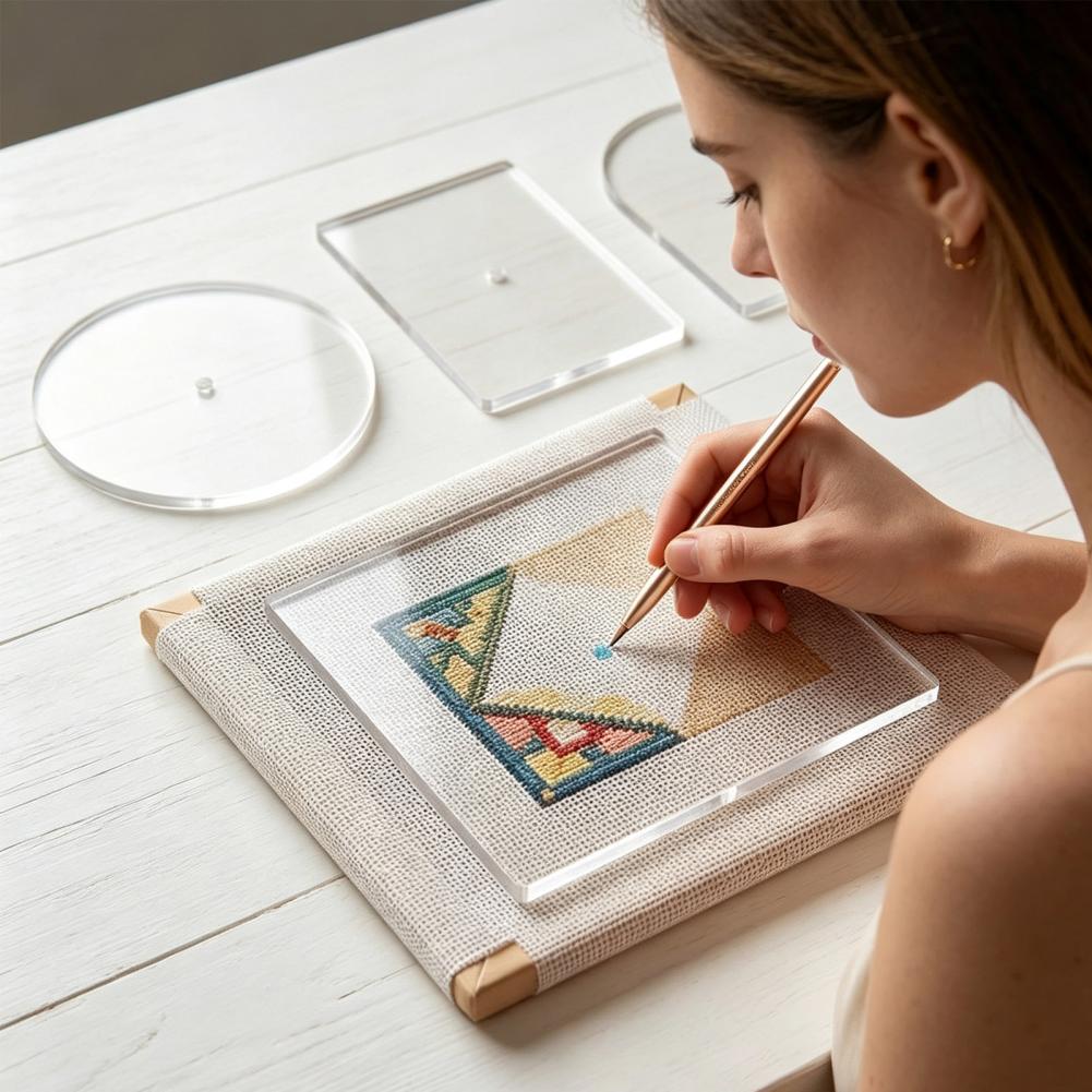 5PCS Embroidery Acrylic Templa - Embroidery Craft 评论和价格