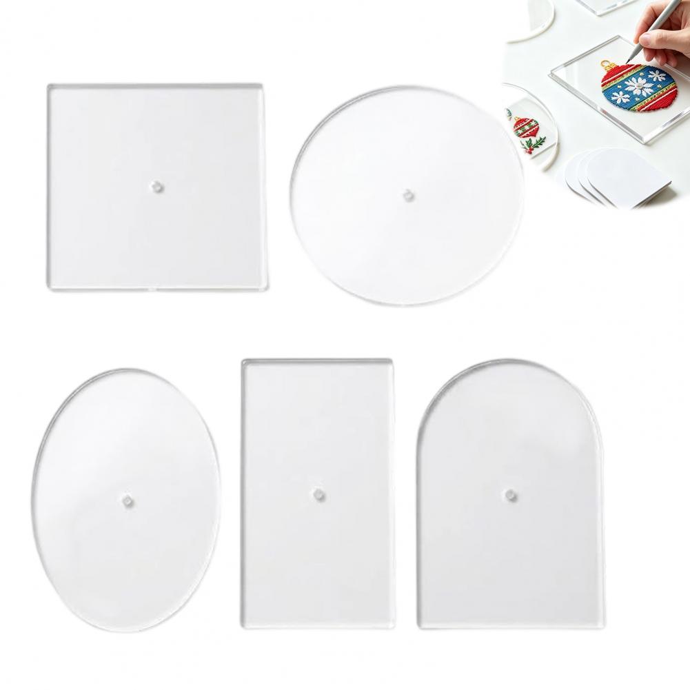 5PCS Embroidery Acrylic Templa - Embroidery Craft 评论和价格