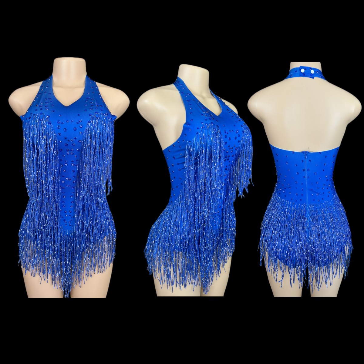 Sparkly Rhinestones Fringe Bod - Rhinestone Banding Trim 评论和价格