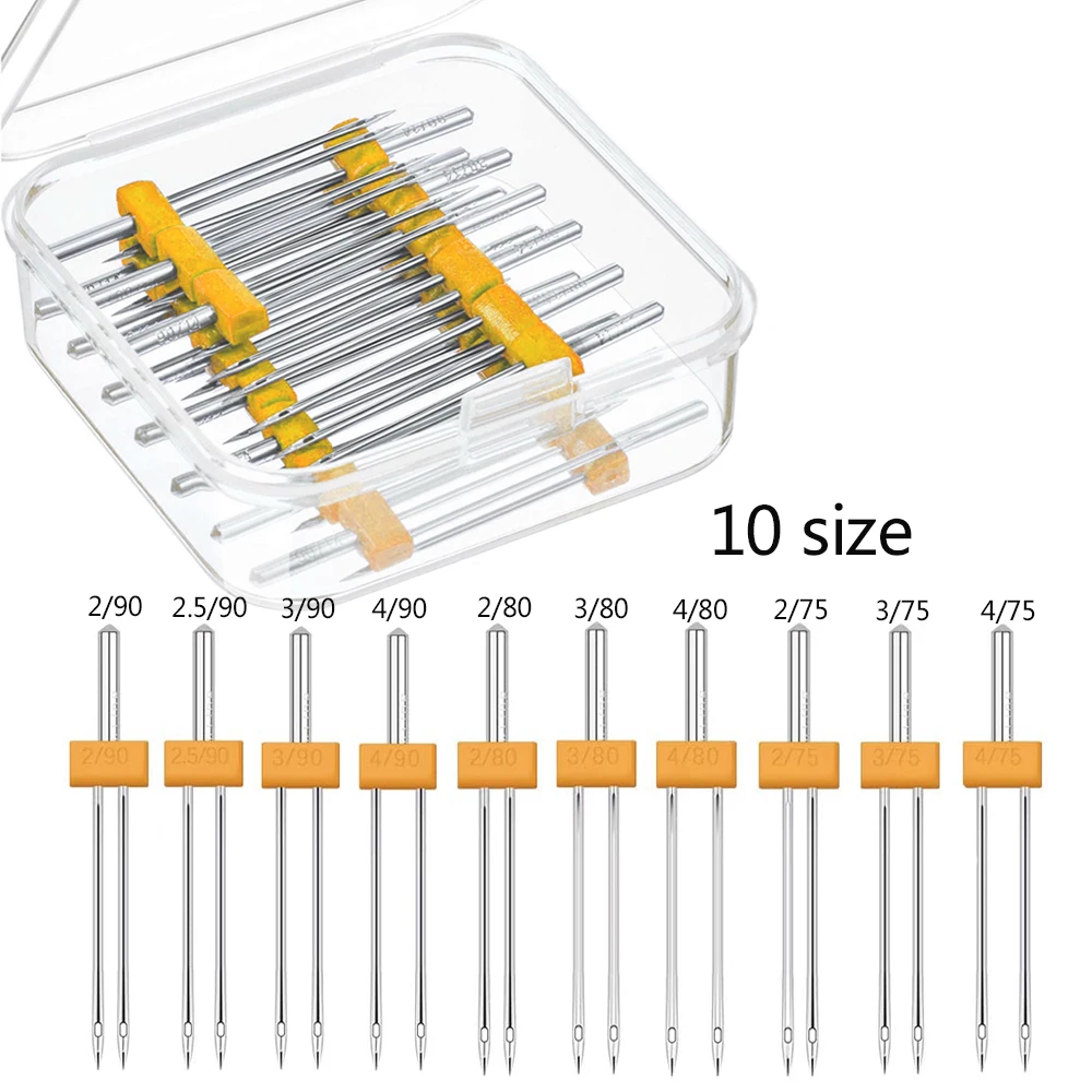 10PCS Sewing Machine Twin Need - Craft Embellishment Storage 评论和价格