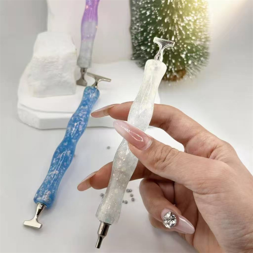 New Wavy  Resin Diamond Painti - Embroidery Embellishments 评论和价格