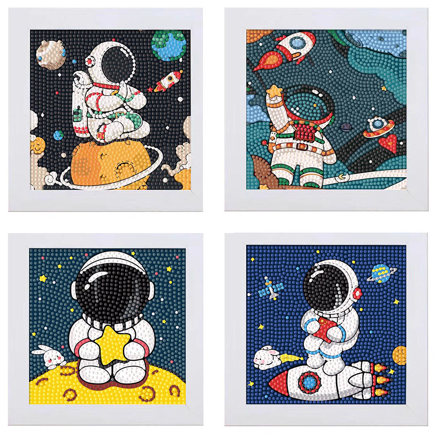 Keeppley Astronaut Crystal Dia - Embroidery Embellishments 评论和价格