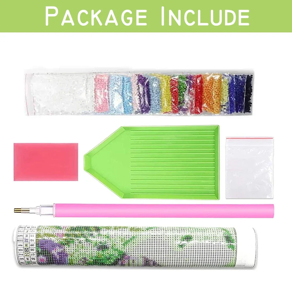 1pc frameless Diamond Painting - Embroidery Embellishments 评论和价格
