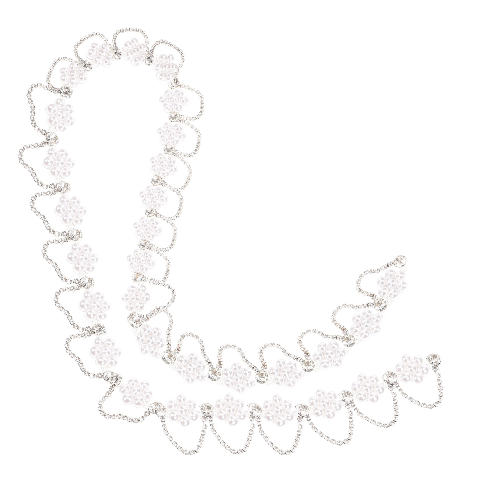Premium Rhinestone Pearl Chain - Craft Embellishments 评论和价格