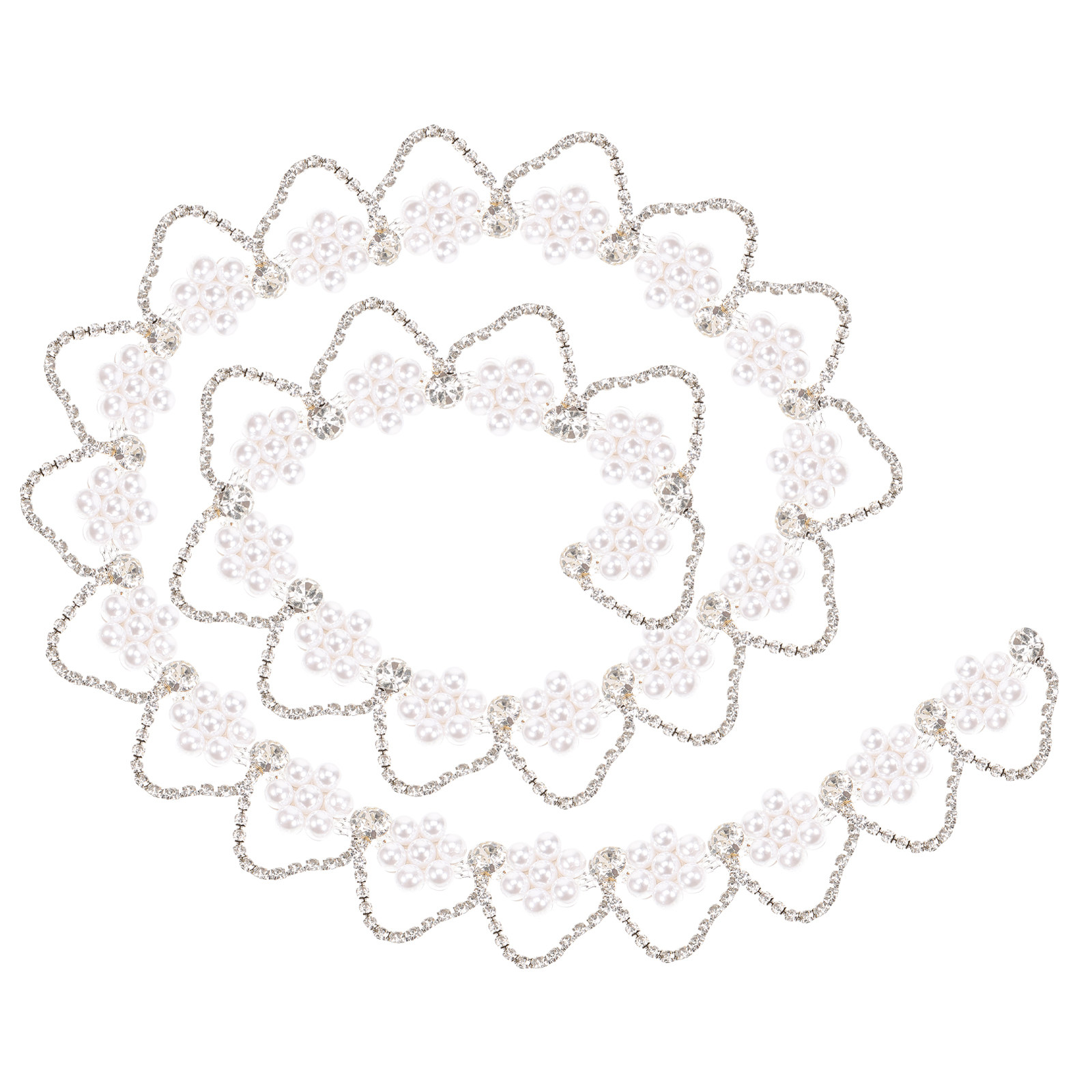 Premium Rhinestone Pearl Chain - Craft Embellishments 评论和价格