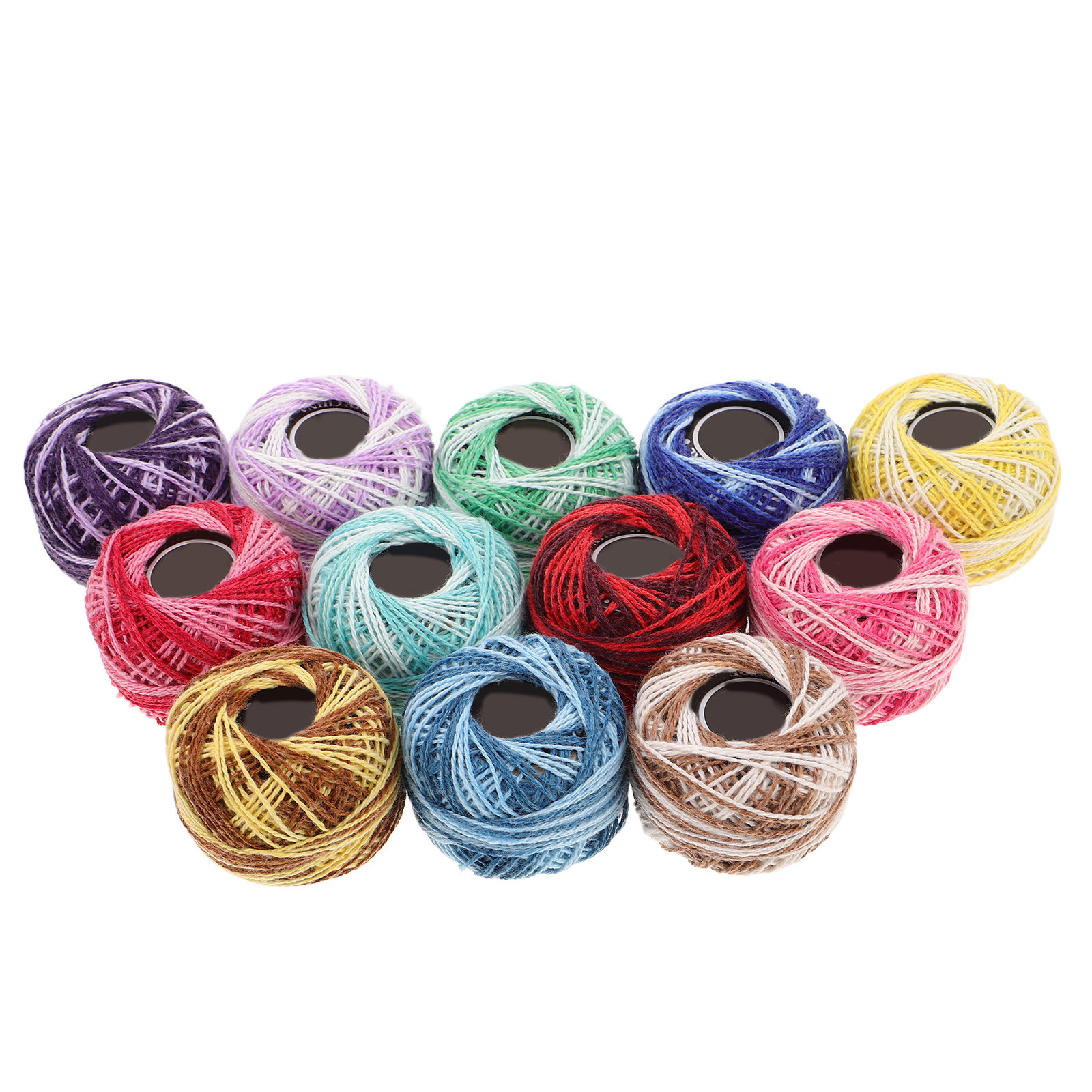 12Pcs Embroidery Cotton Thread - Embroidery Craft 评论和价格