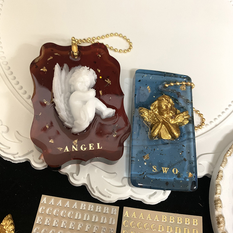 2Pcs Metal Alphabet Decoration - Craft Embellishments 评论和价格