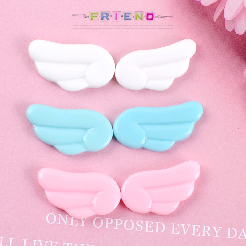 10PCS Kawaii Cute Angel Wings  - Craft Embellishments 评论和价格